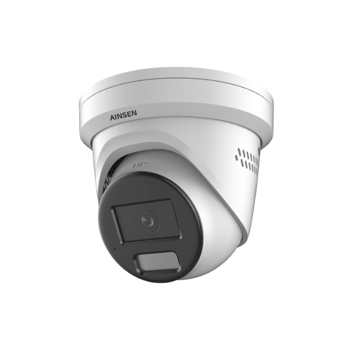 AINSEN 8 MP Smart Hybrid Light with ColorVu Fixed Turret Network Camera